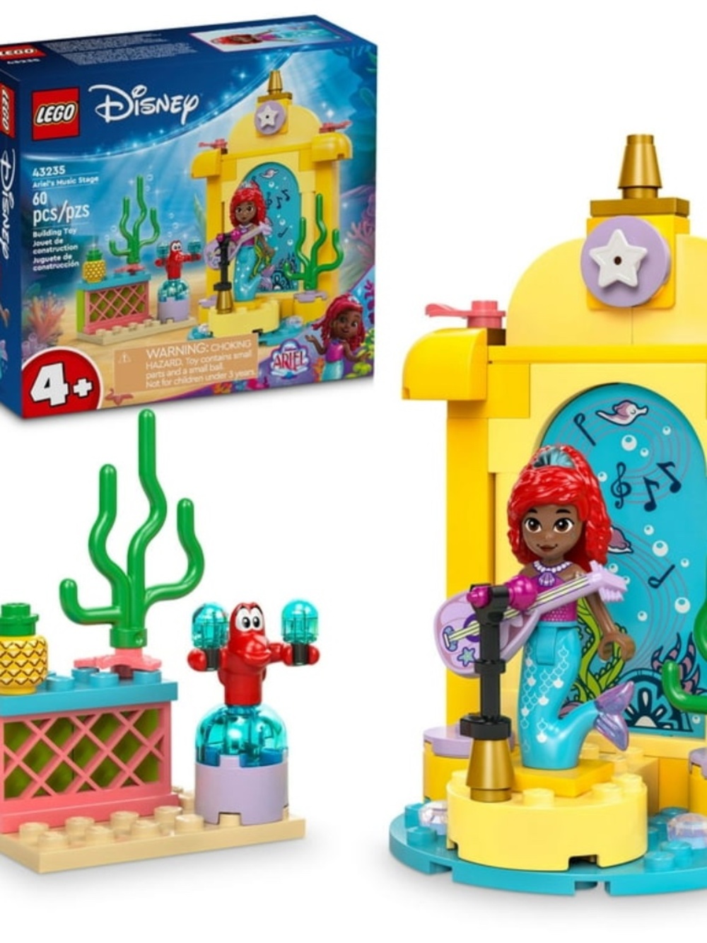 Lego Disney Ariel's Music Stage